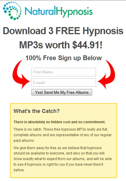 free hypnosis audio